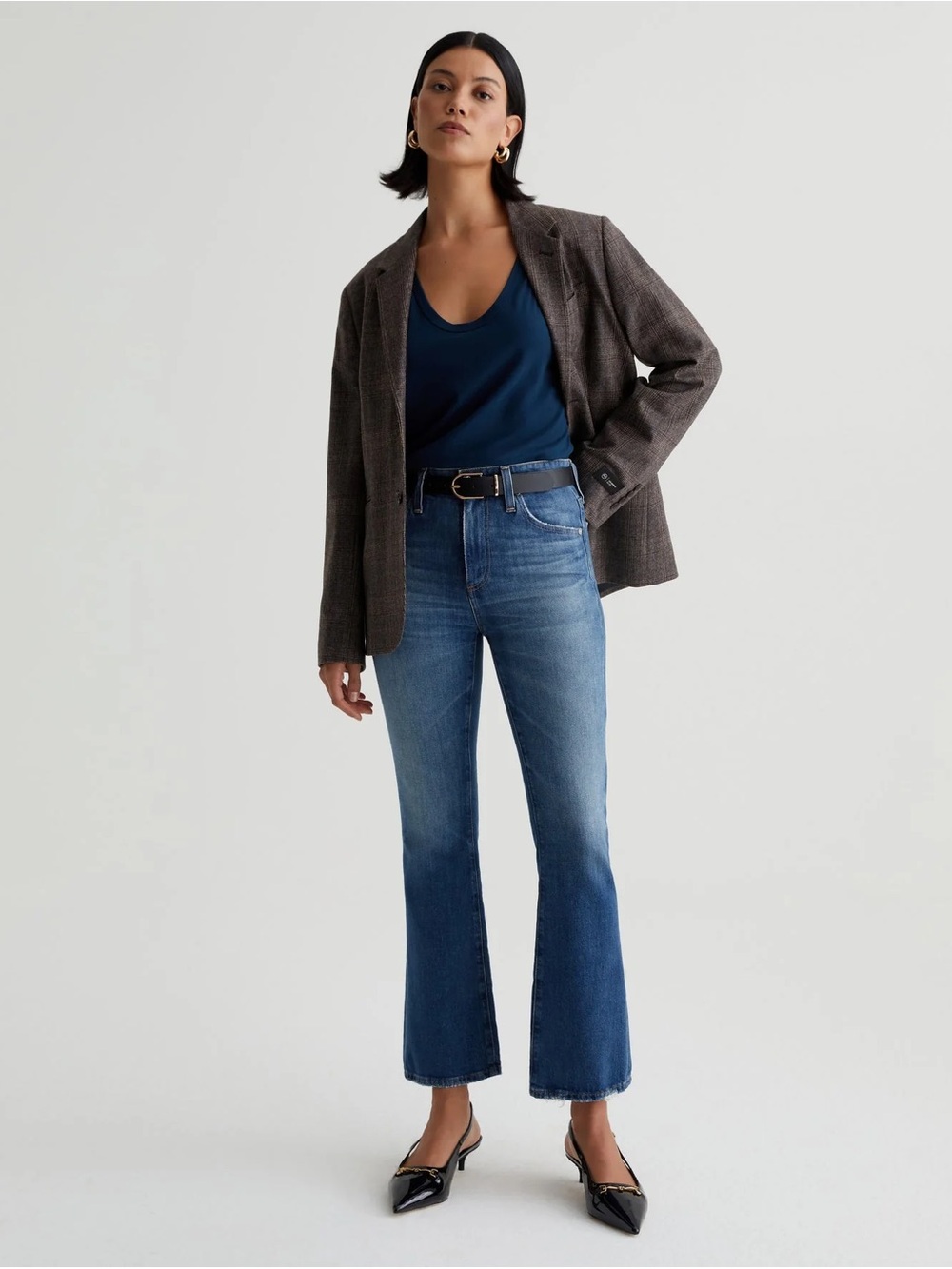 AG Farrah Boot Crop Jeans